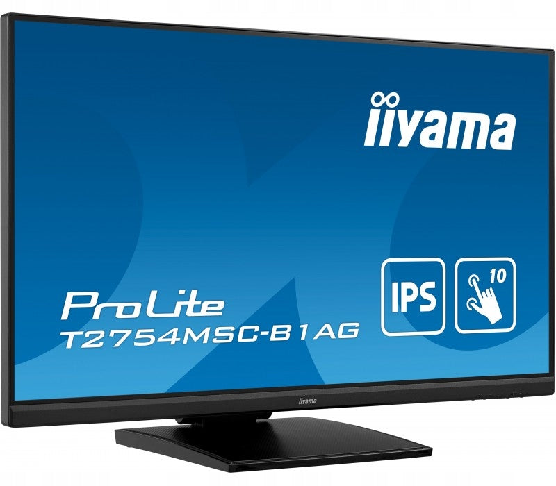 iiyama Pro Lite T2754MSC-B1AG 27" 1920x1080px IPS/PLS LED Touchscreen Monitor Manufacturer code T2754MSC-B1AG