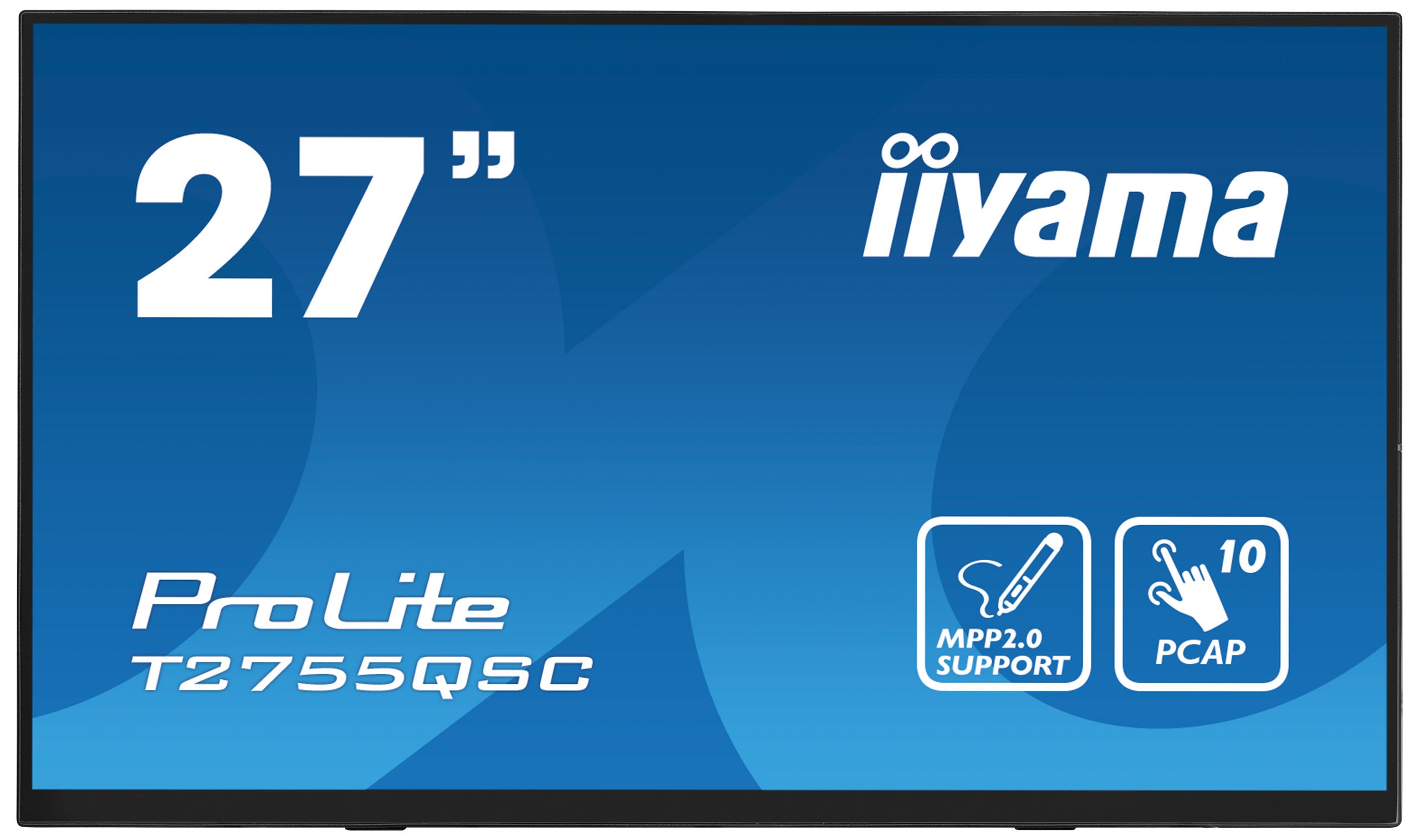 iiyama ProLite T2755QSC-B1 27 IPS LED WQHD Touch Monitor Support MPP2.0 Manufacturer code T2755QSC-B1