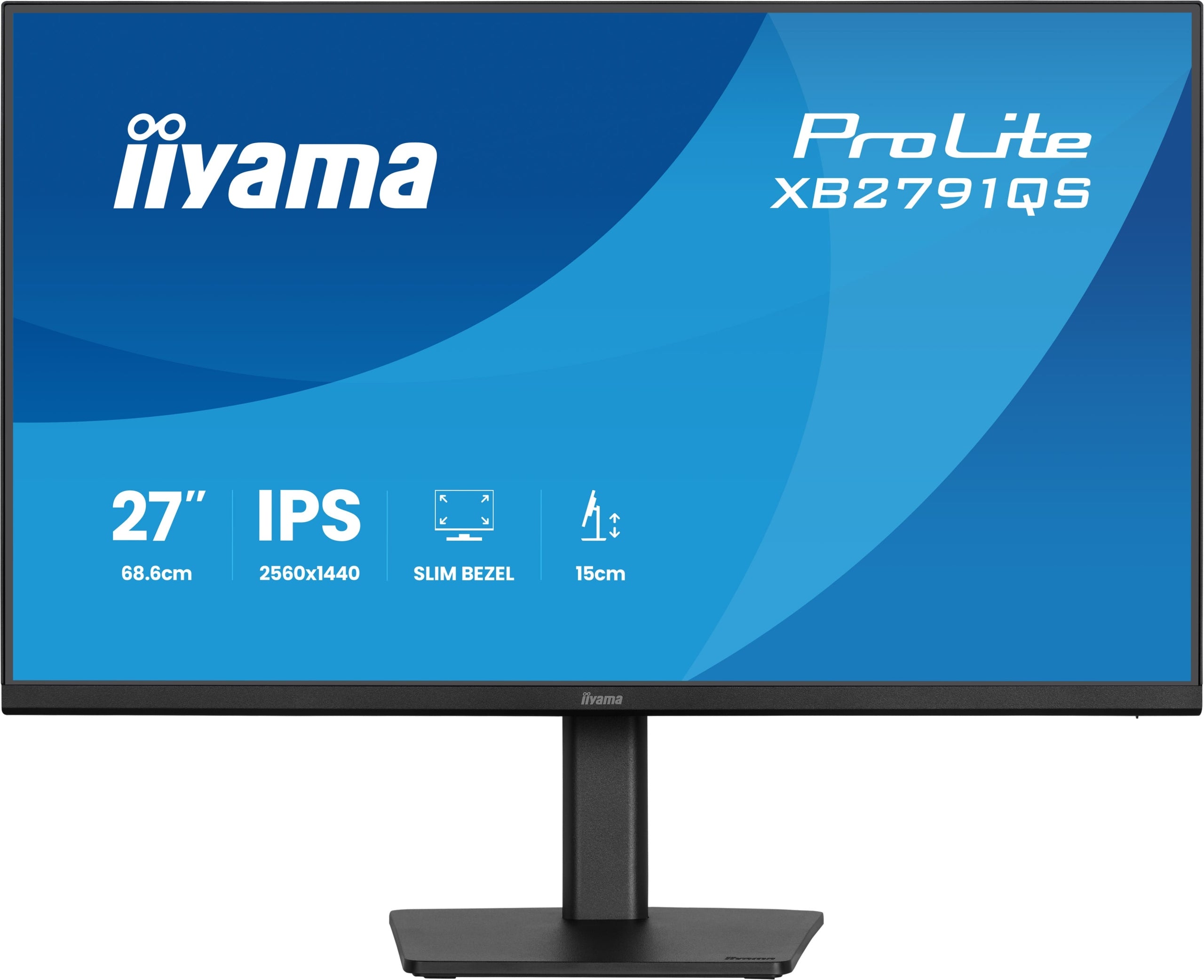iiyama ProLite XB2791QS-B1 monitor 27 WQHD IPS LED 1ms /HDMI, DisplayPort/ Packaging status original