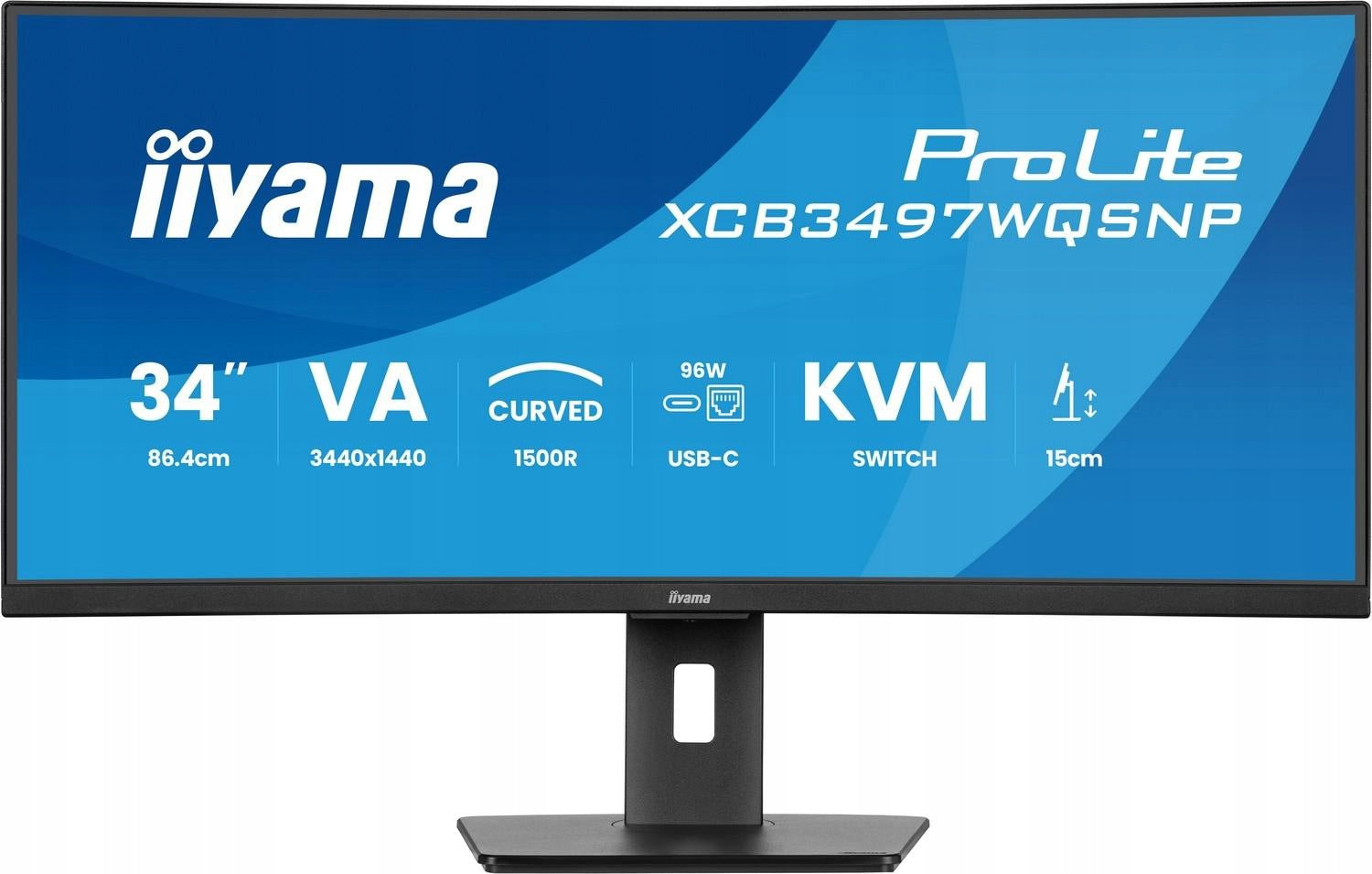 iiyama ProLite XCB3497WQSNP-B1 - 120Hz UWQHD 34'' VA 0.4ms + Norton Packaging status original