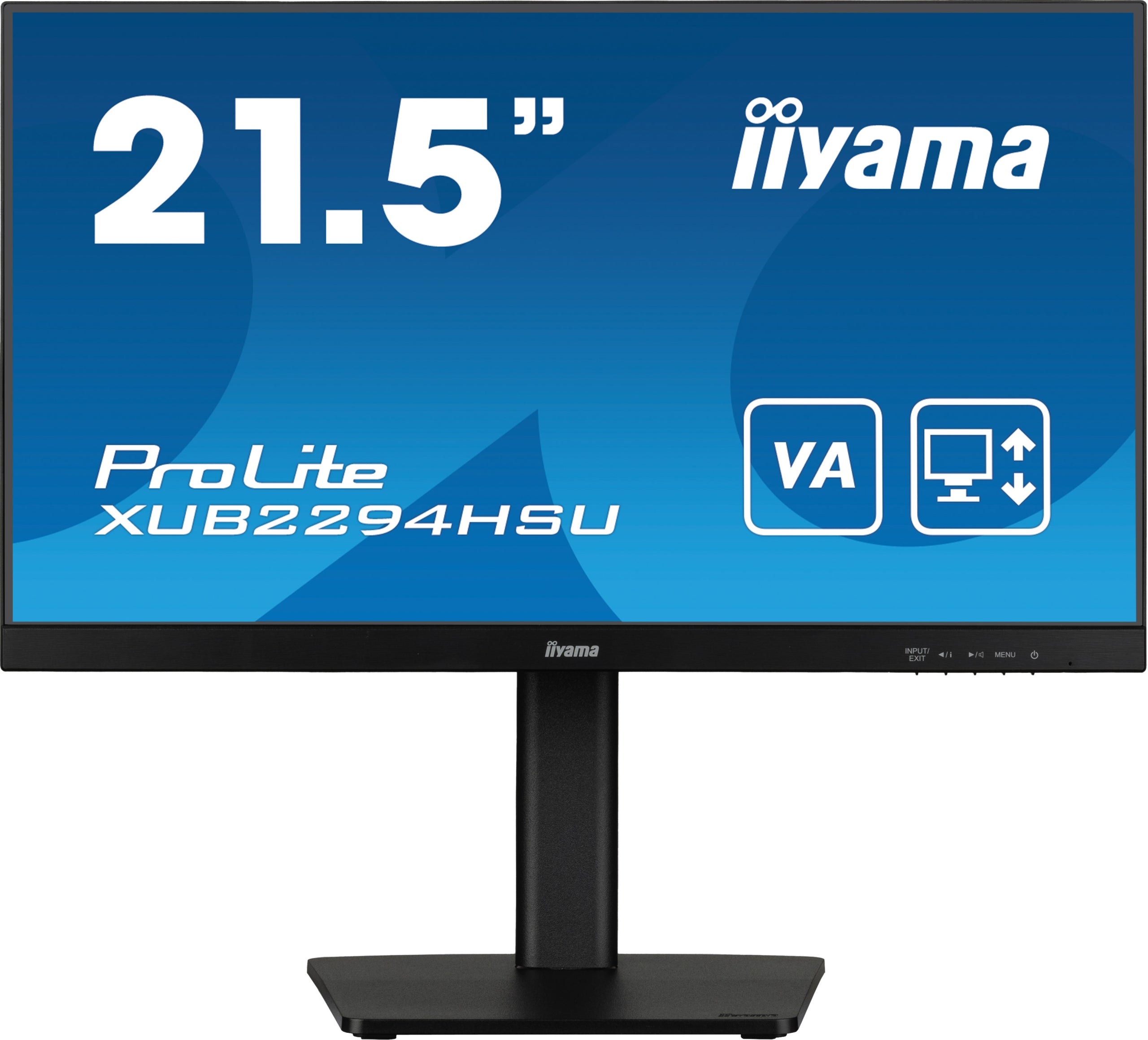 iiyama ProLite XUB2293HSU-B7 monitor 21.5'' FHD IPS 100Hz 1ms MPRT PIVOT Manufacturer code XUB2293HSU-B7