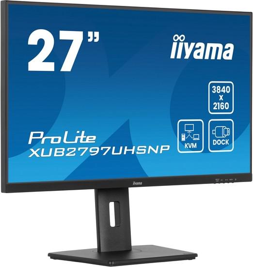 iiyama ProLite XUB2797UHSNP-B1 - 60Hz 4K 27'' IPS 4ms + Brand iiyama