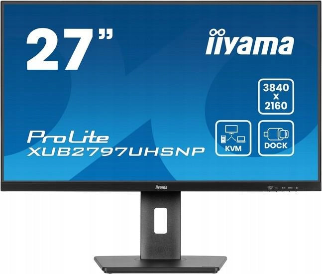 iiyama ProLite XUB2797UHSNP-B1 - 60Hz 4K 27'' IPS 4ms + Packaging status original