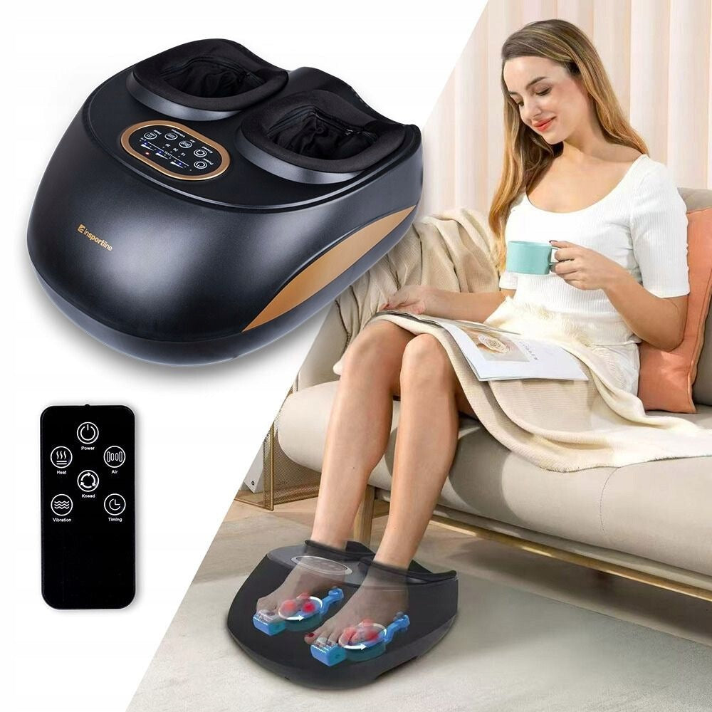 inSPORTline Lunari foot massager with heating function Packaging status original