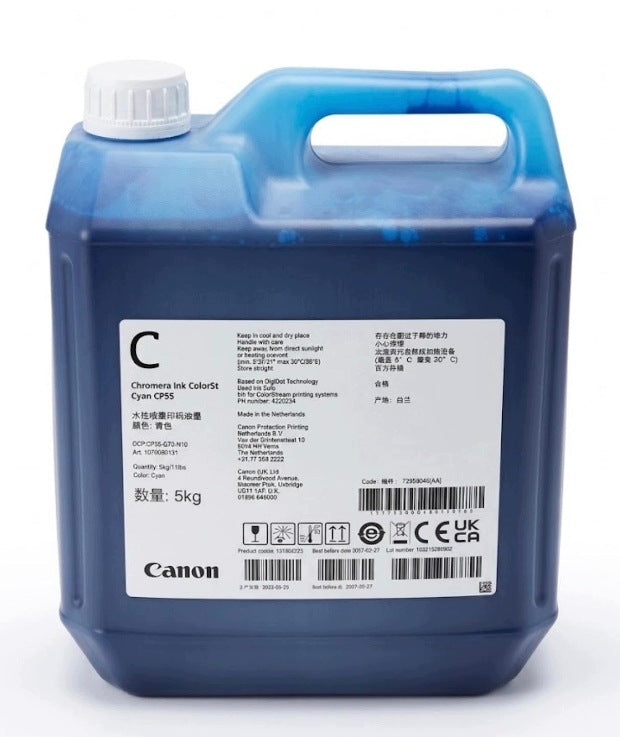 ink CANON CHROMERA COLORST Colorstream CYAN CP55 5KG