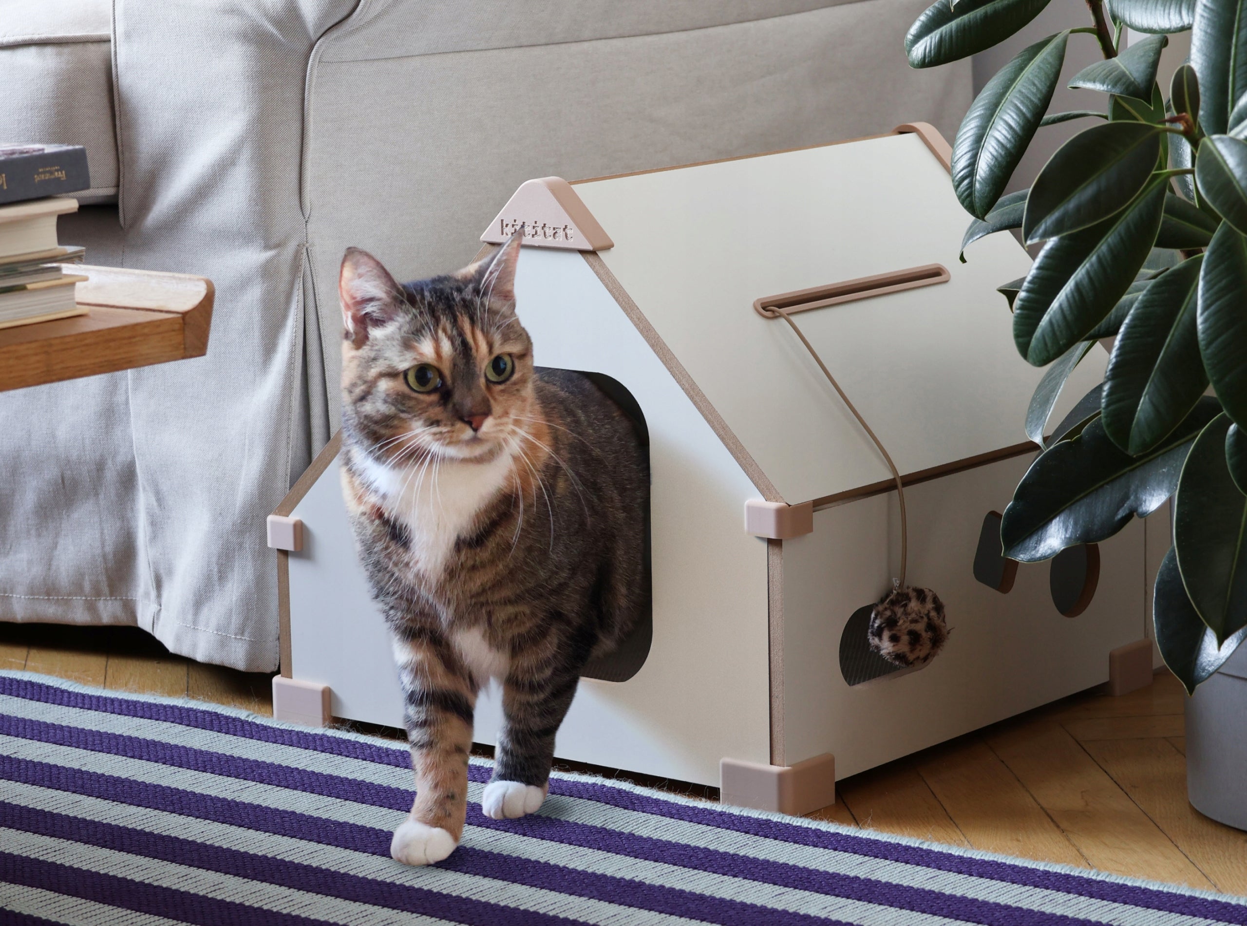 kititat – cat house, bed, beige Packaging status original