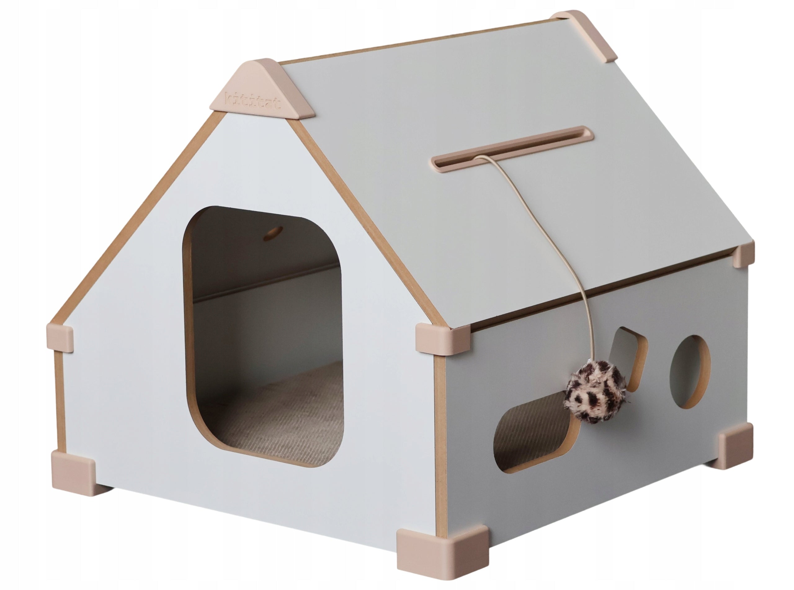 kititat – cat house, bed, beige