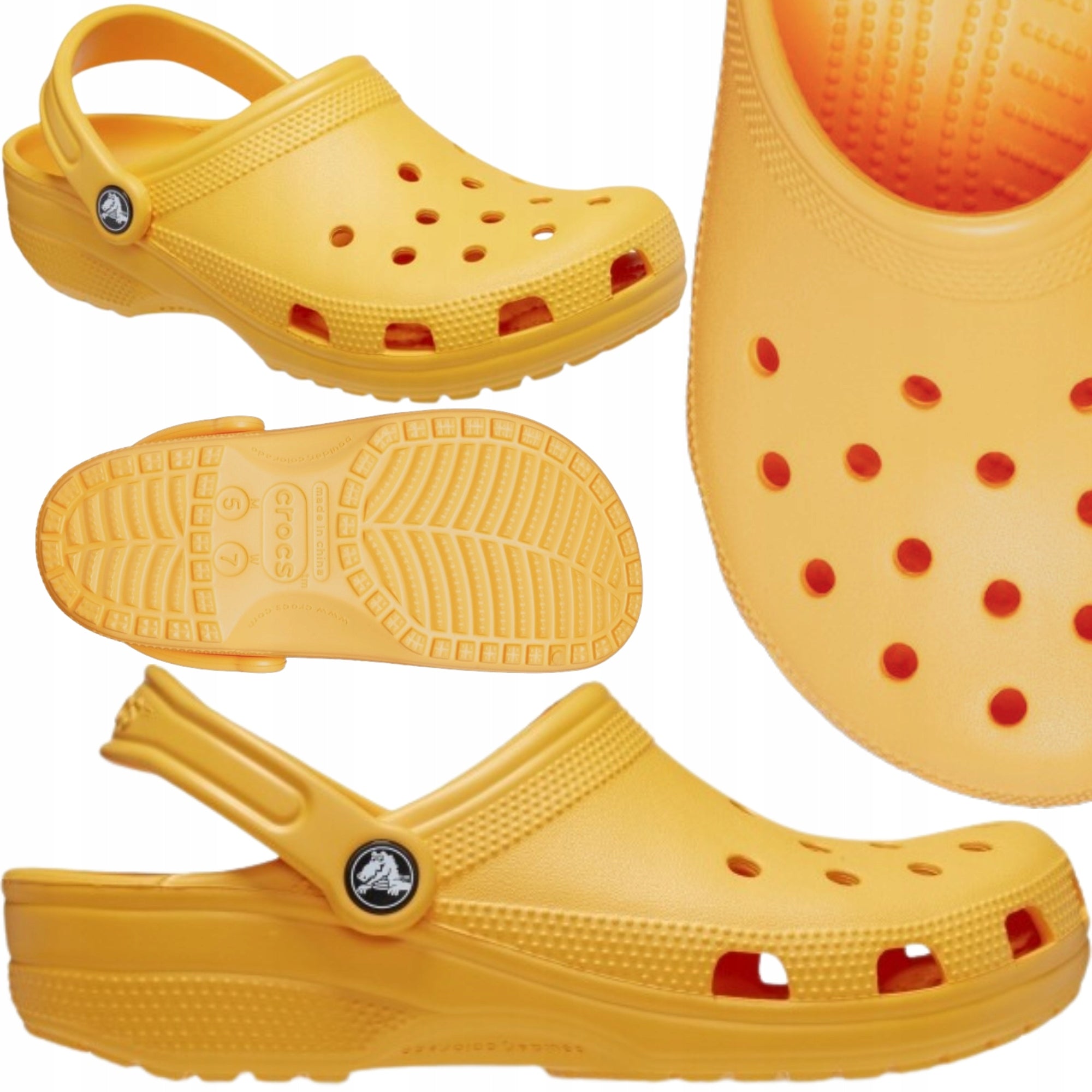Crocs™ šlepetės moterims 262379, geltonos
