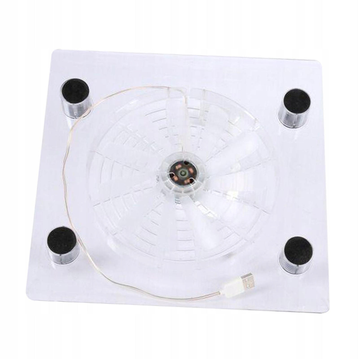 lacooppia White RGB Cooling Fan Stand Cooler Pad, USB Multi Color LED Light Manufacturer code 10972026583