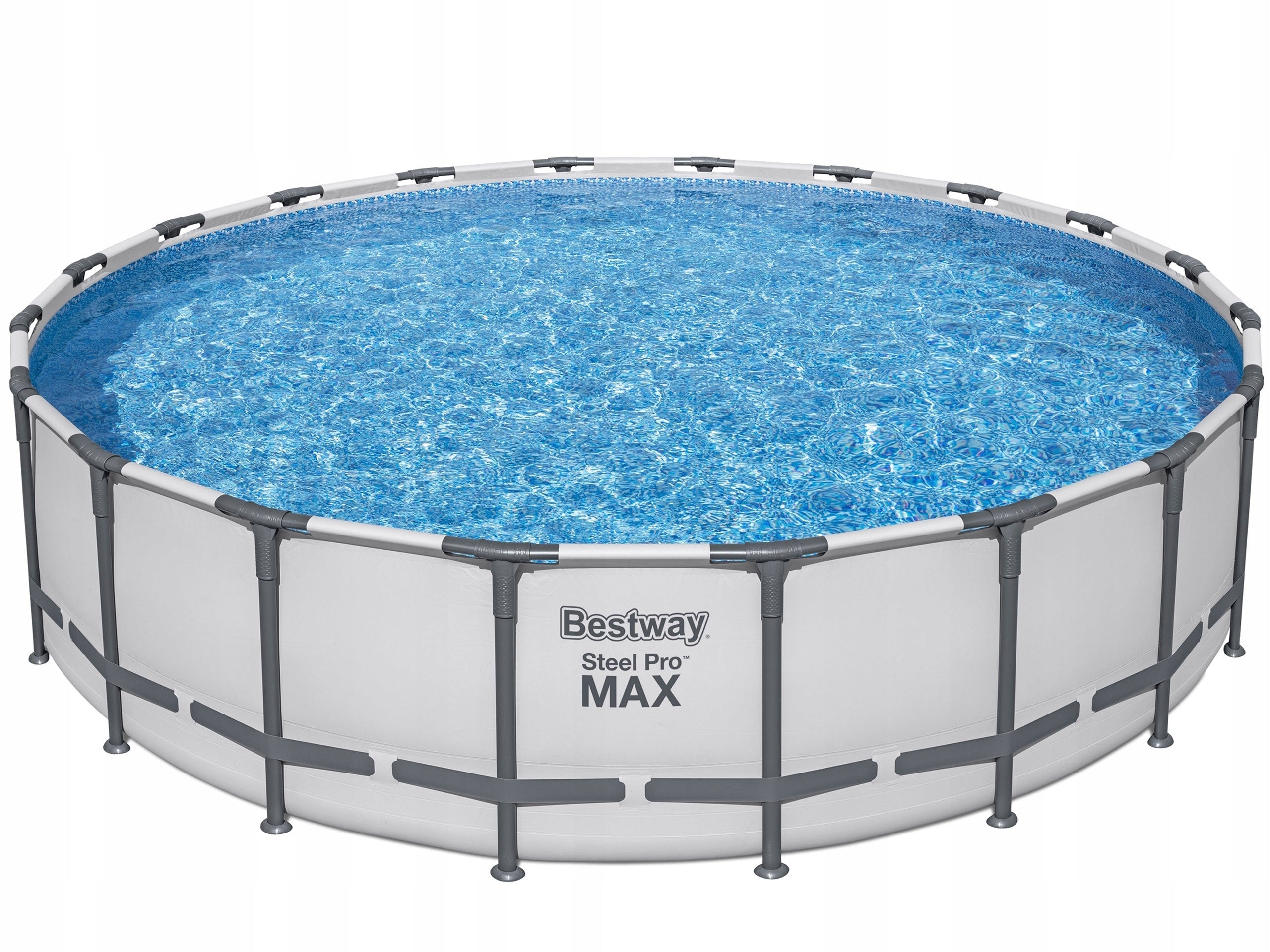 large GARDEN POOL round Bestway 610/132 cm 20FT set ladder pump Brand Bestway
