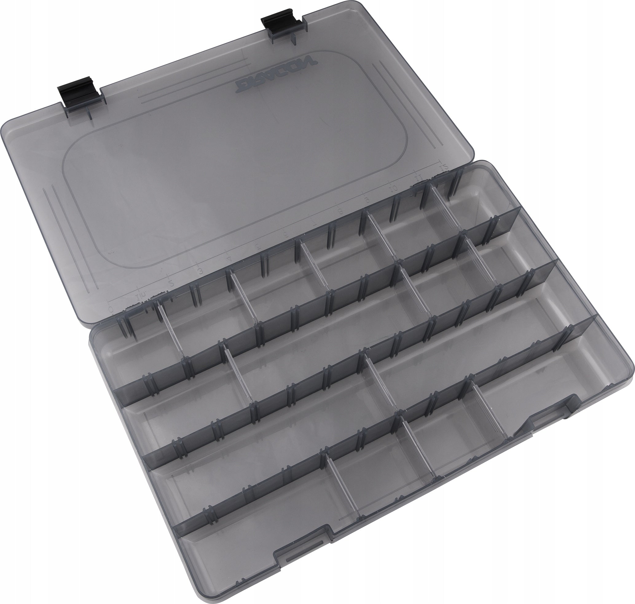 large bait box with adjustable compartments DRAGON 6B 36x22x5CM