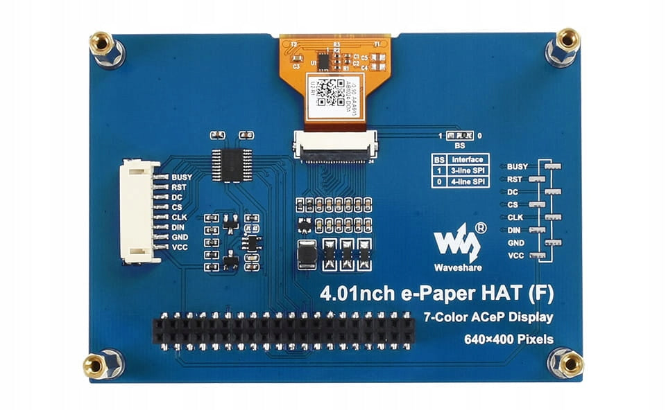 lcd module 4.01 inch 7-color E-Paper E-Ink Rpi EAN (GTIN) 5904978304571