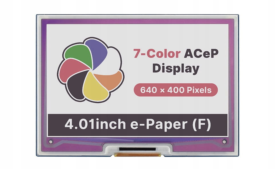 lcd module 4.01 inch 7-color E-Paper E-Ink Rpi
