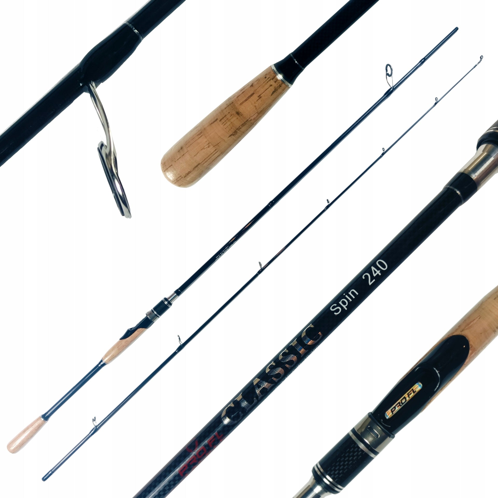 lightweight spinning rod CLASSIC SPIN 2,7m 10-30g PRO FL PIKE ZANDER Number of sections 2