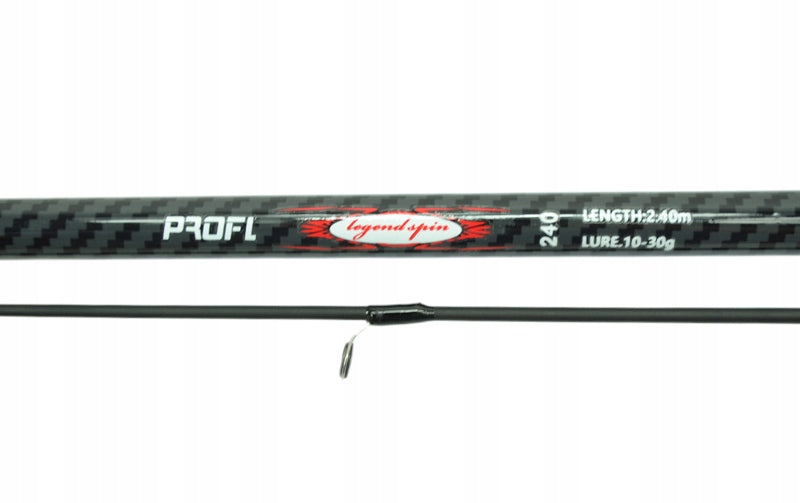 lightweight spinning rod LEGEND SPIN 2,4m 10-30g PRO FL PIKE ZANDER 180g Rod material composite