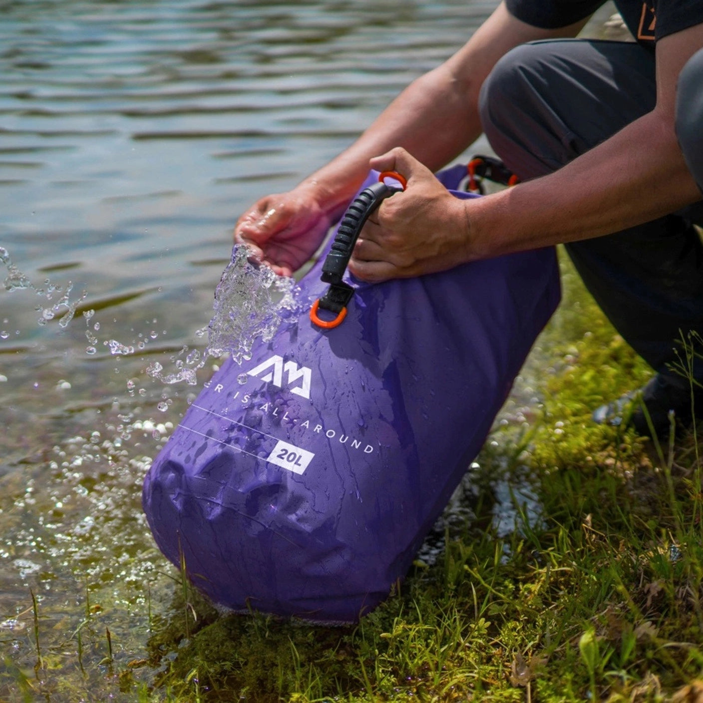 lodní vak AQUA MARINA 10lt PURPLE PURPLE One Size: One Size Capacity (liters) 10 - 20