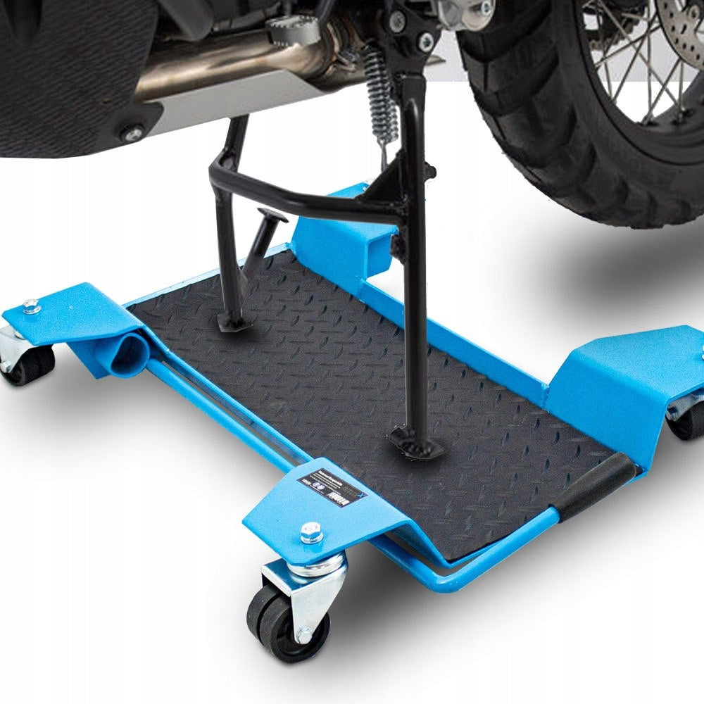 manoeuvring platform for motorcycle 360° brake 200kg galvanized steel bituxx