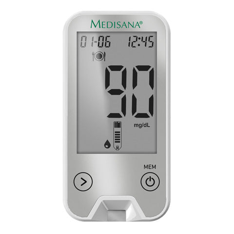 medisana MediTouch 2 Dual glucose meter for diabetics with accessories Packaging status original