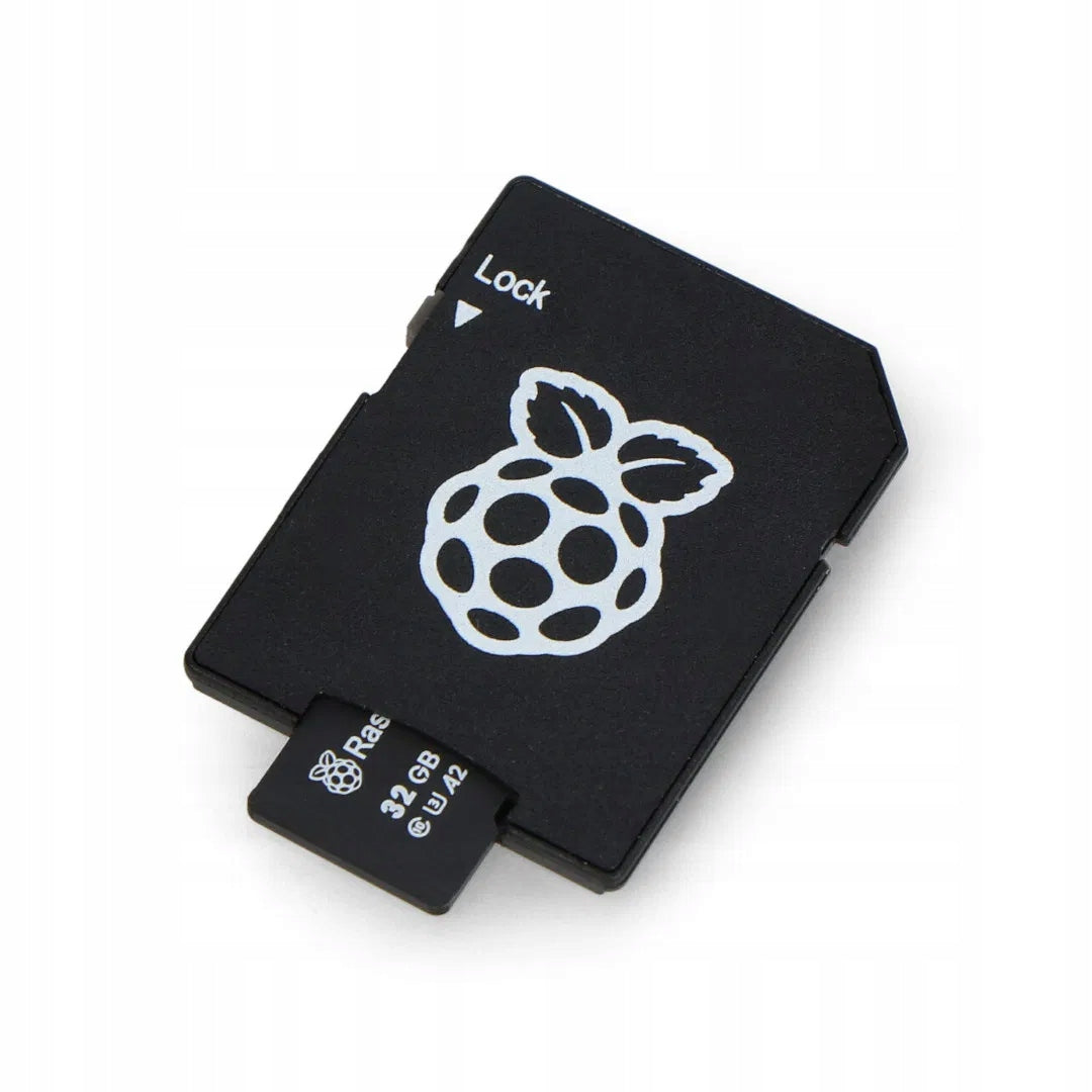 microSD memory card 32 GB 100 MB/s class A1 V10 with Raspberry system