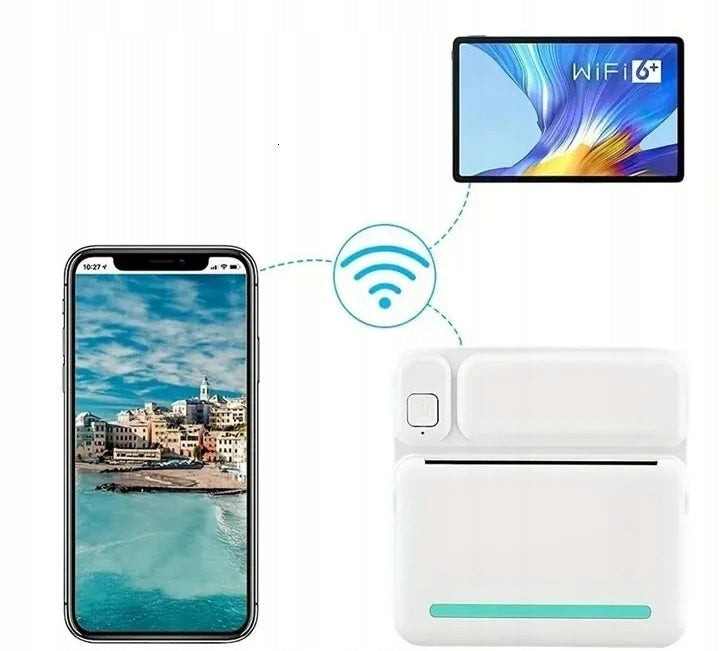 mini printer for children portable thermal miniature for photos and labels Brand no brand
