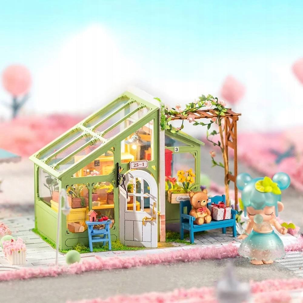 Surenkamas namelis Robotime, Veranda