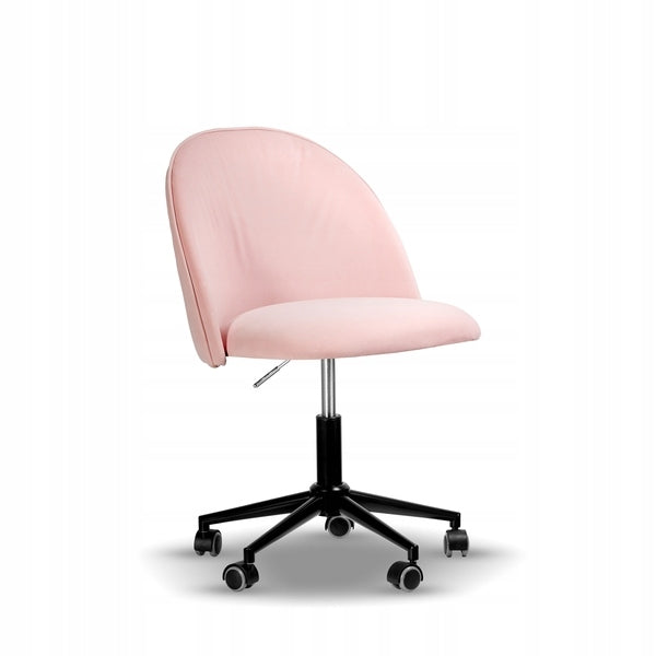 modern swivel chair SOUL PINK VELVET Brand Fajne Krzesła