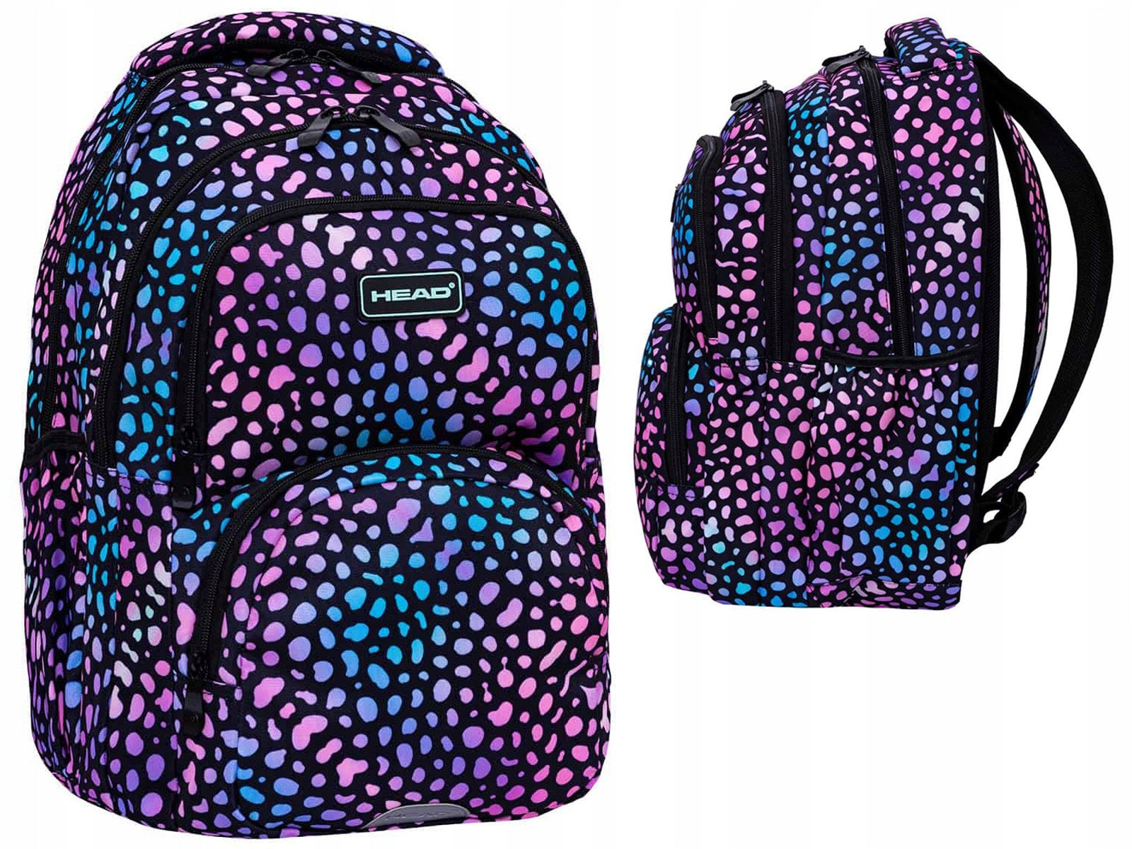multi-chamber school backpack HEAD Gemstone Element 4-8 class ADJUSTABLE Manufacturer code 502024132