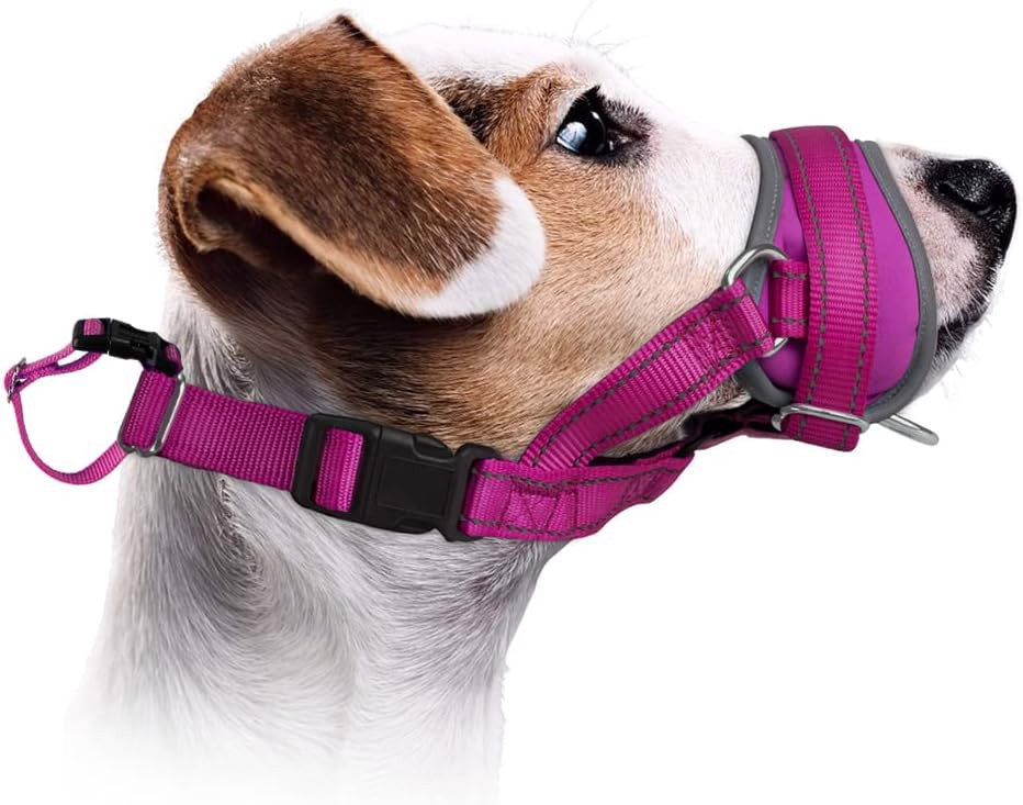 muzzle for dogs Adjustable Material L