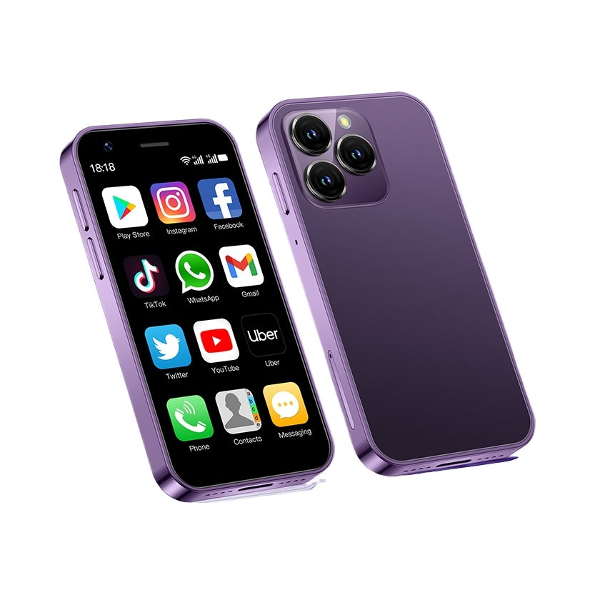 myPhone Classic 3 GB / 64 GB 4G (LTE) purple smartphone
