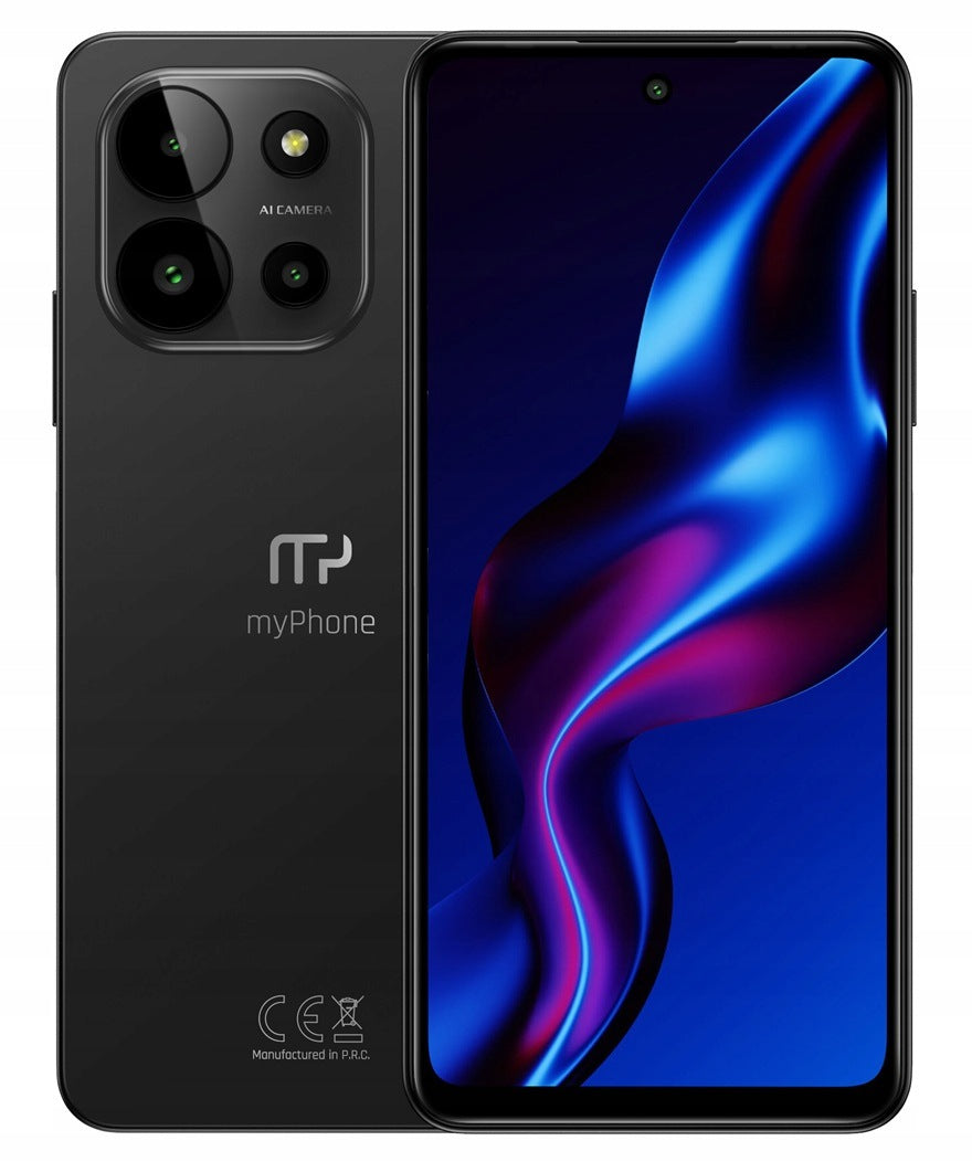 myPhone N23 5G | Cosmic Black | 6/128 GB | NFC | 5000 mAh | EN