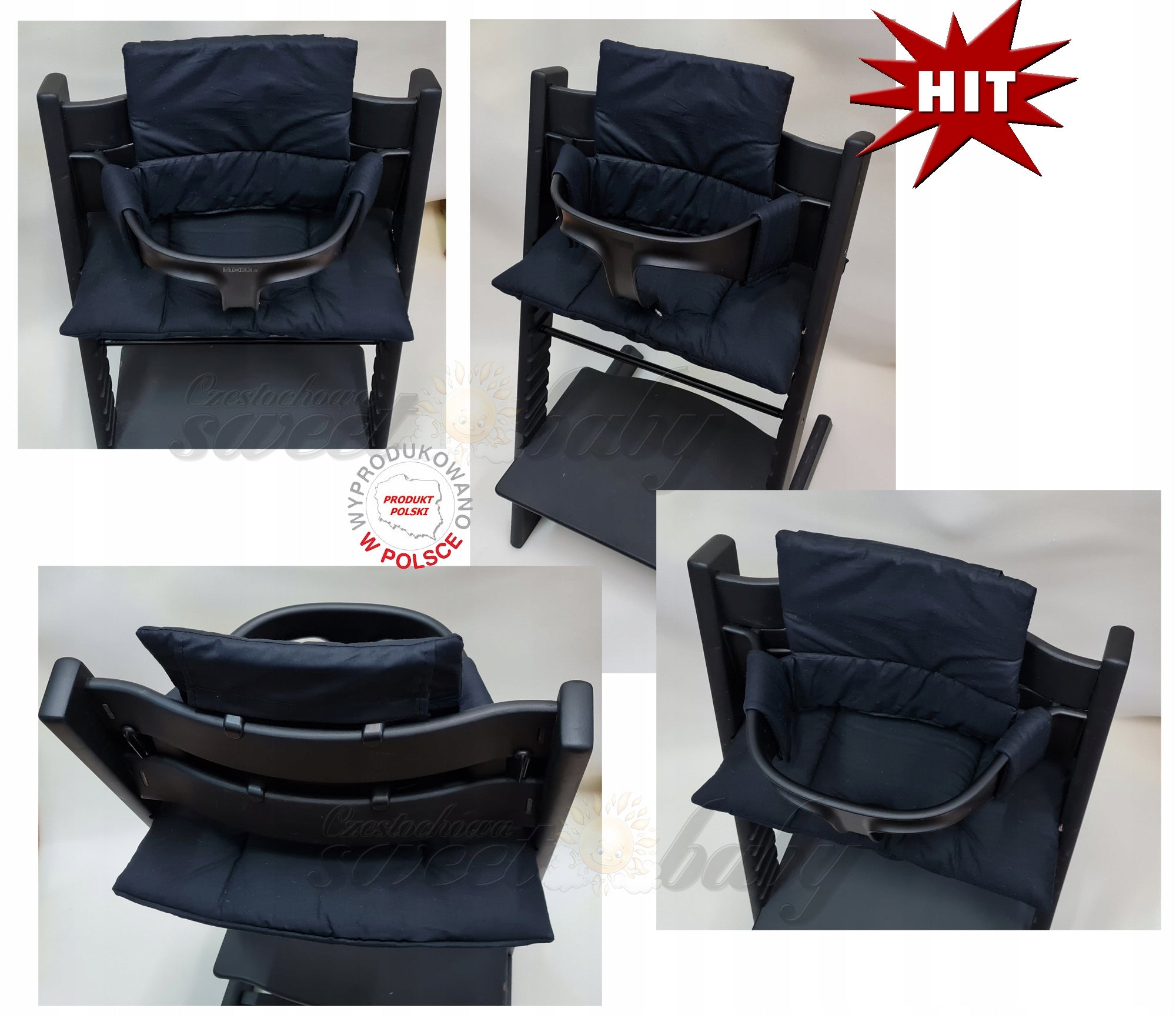 natural chair cushions like tripp trapp stokke thick cotton color Manufacturer code tripp-DZB4