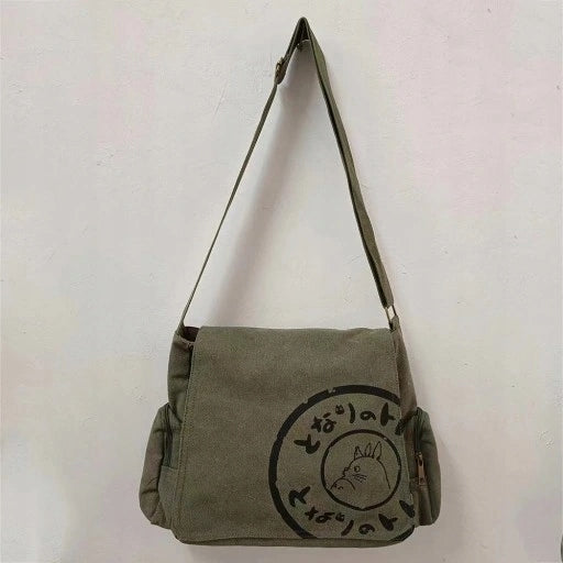 neighbor bag women's handbags Totoro/my neighbor Totoro Canvas Bag Brand no brand