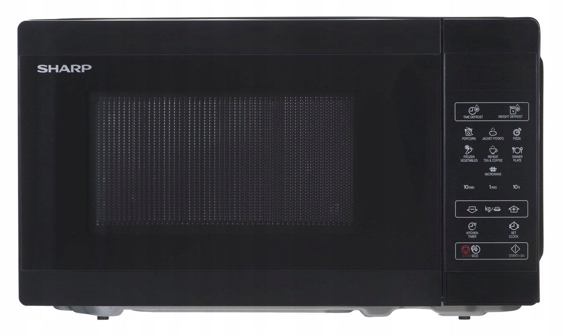 new Freestanding microwave oven SHARP YC-MS02E-B Packaging status original