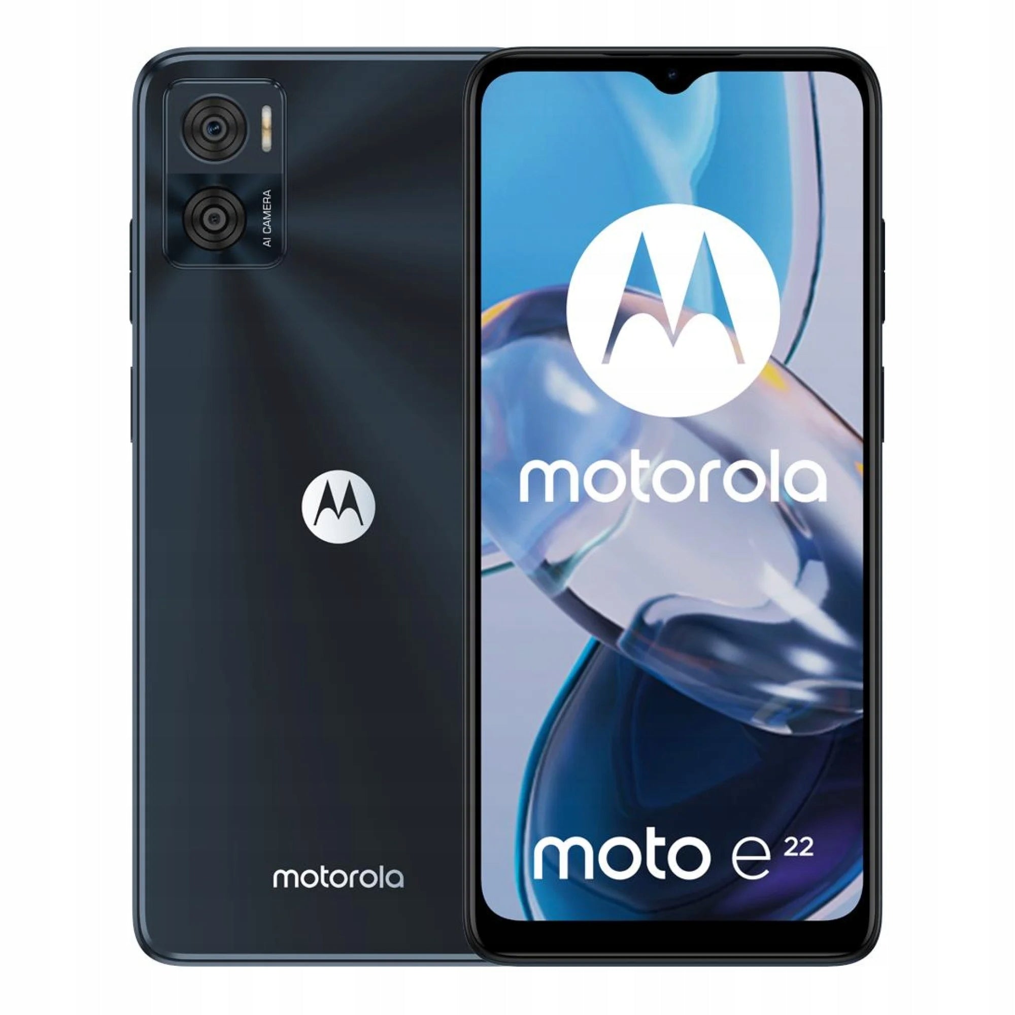 new Motorola Moto E22 4/64GB Dual SIM 4G LTE IPS HD+ 6,5" 90Hz Dolby Atmos