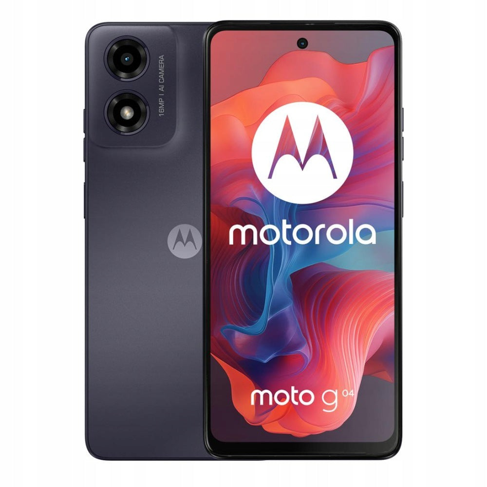 new Motorola Moto G04 4/64GB Dual SIM 4G LTE IPS 6,56" 90Hz AI Dolby Atmos