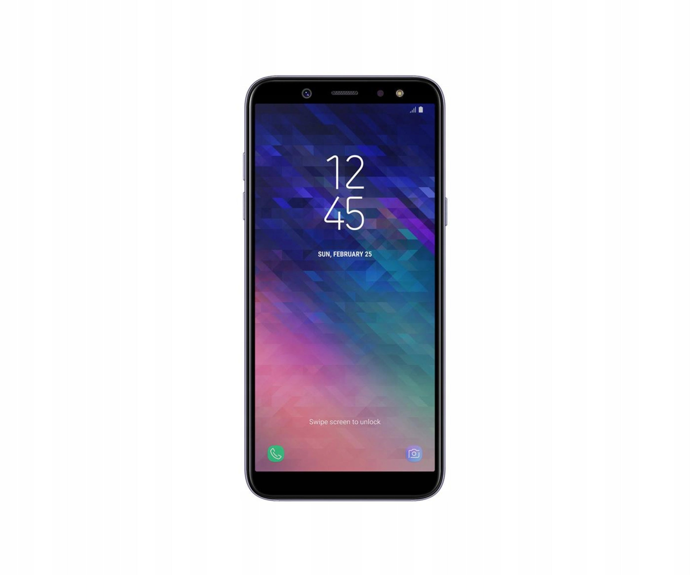 new Samsung Galaxy A6 2018 3/32GB A600FN 4G LTE NFC 5,6" sAMOLED 3000mAh Headphones included yes