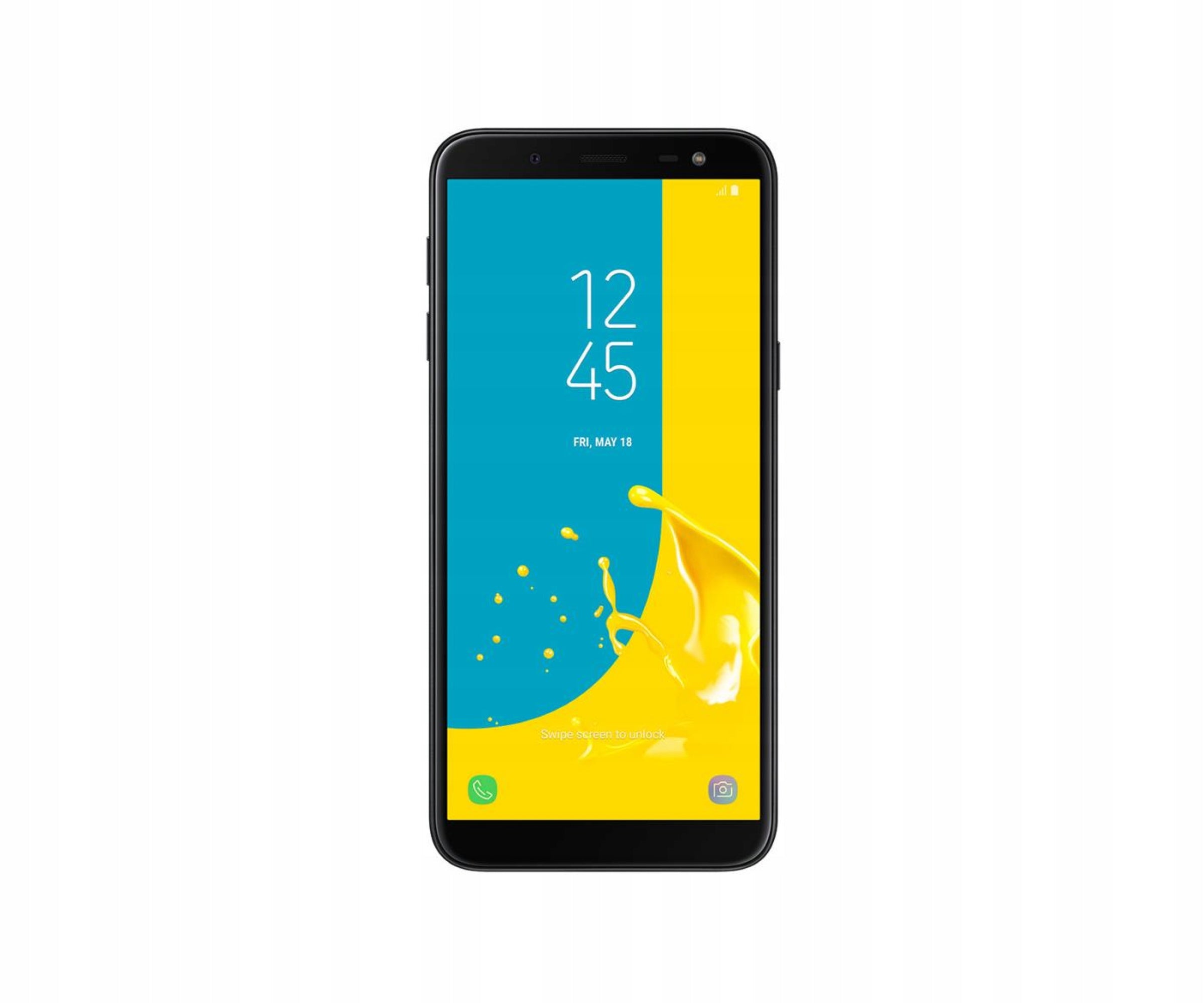 new Samsung Galaxy J6 (2018) Duos 3/32GB J600FN/DS 4G LTE 5,6" sAMOLED NFC Headphones included yes