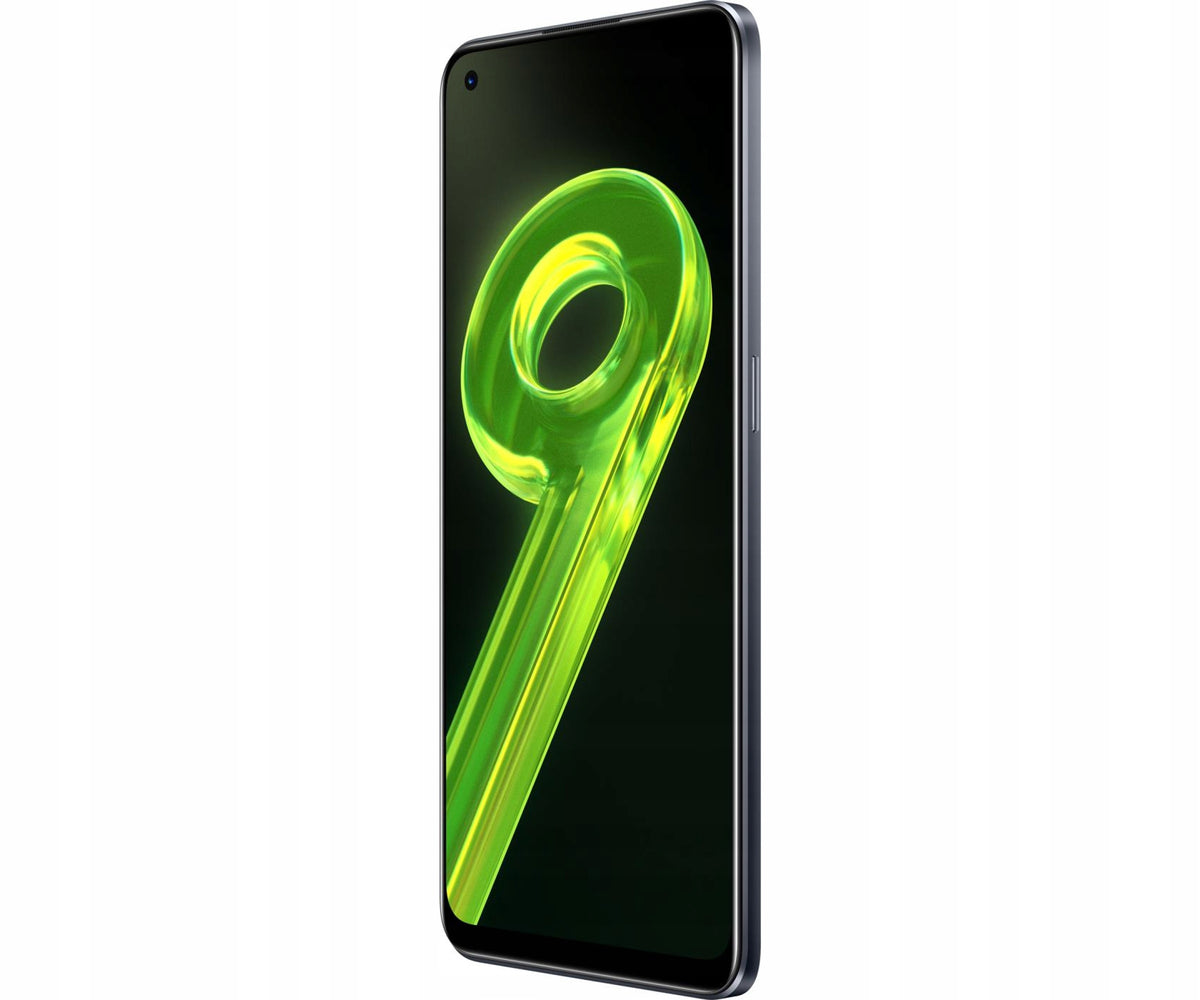 new realme 9 5G 4/64GB RMX3474 Dual SIM 18W 5000mAh LCD 6.5" 120Hz Black Charger included yes