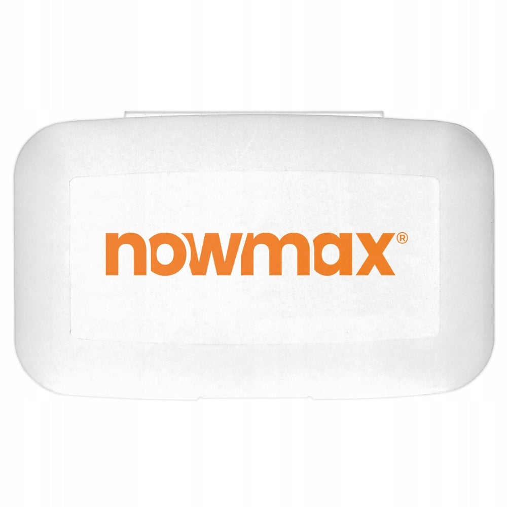 nowmax AOL 90caps AAKG LYSINE ORNITHINE AMINO ACIDS + nowmax Pill Box Expiration date at least six months from the date of purchase