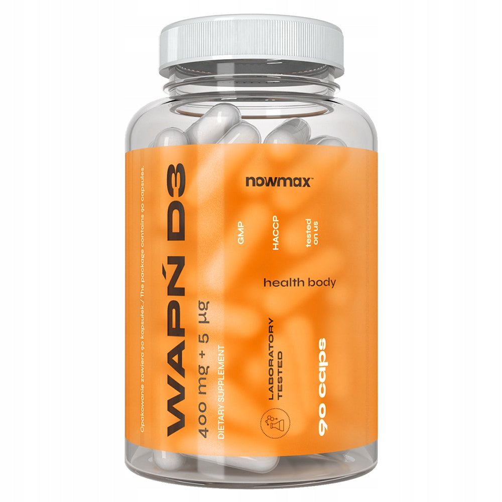 nowmax CALCIUM VITAMIN D3 CALCIUM STRONG BONES 90caps CITRATE VIT D3 EAN (GTIN) 0652733763143