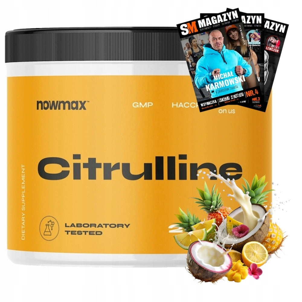 nowmax CITRULLINE MALATE 200 g MALATE MUSCLE RECOVERY