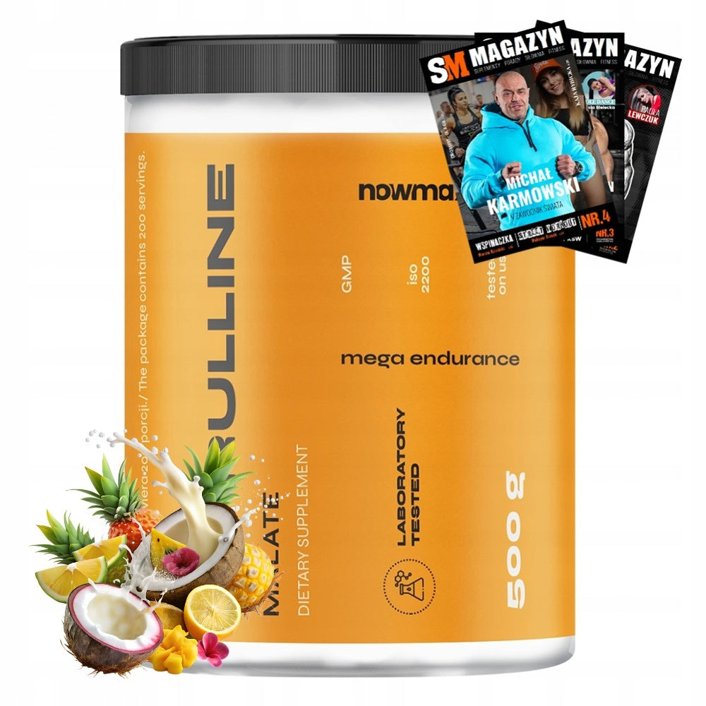 nowmax CITRULLINE MALATE 500 g CITRULLINE MALATE 500g RESISTANCE