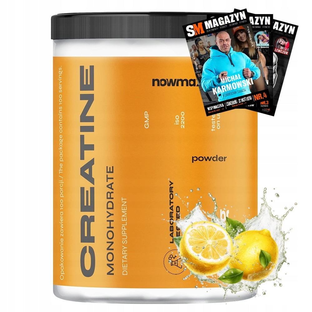 nowmax CREATINE MONOHYDRATE 500g CAN