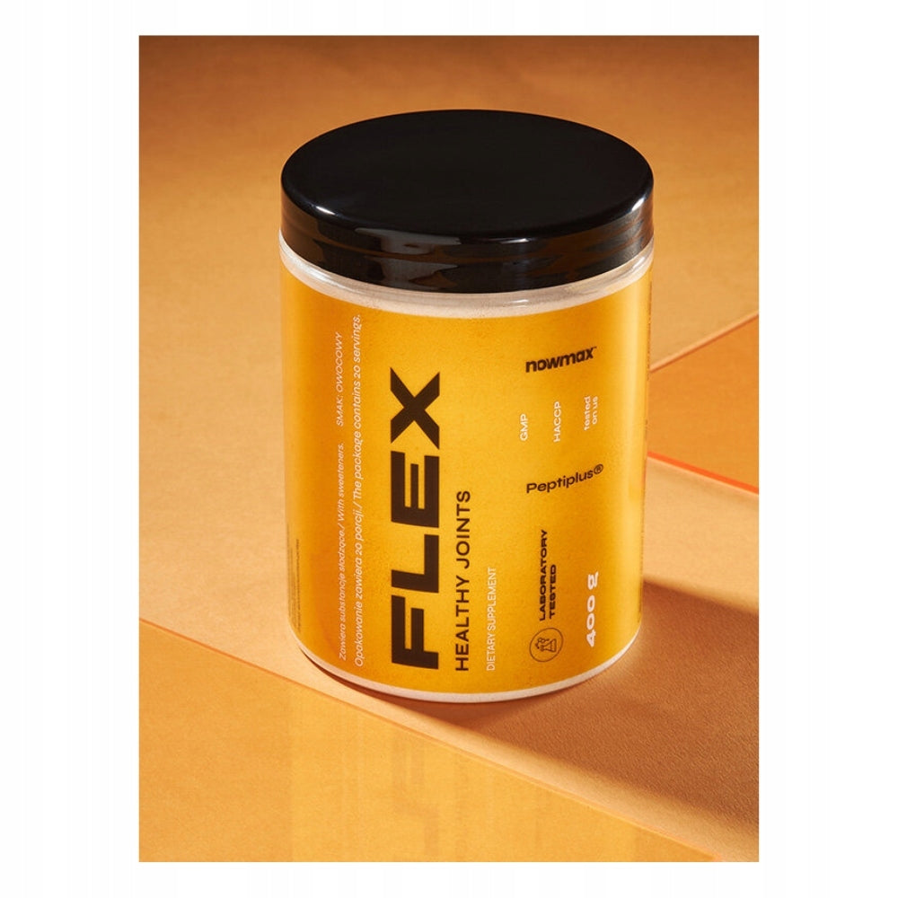 nowmax FLEX 400g BEEF COLLAGEN VITAMIN C MSM GLUCOSAMINE FOR JOINTS Expiration date at least six months from the date of purchase