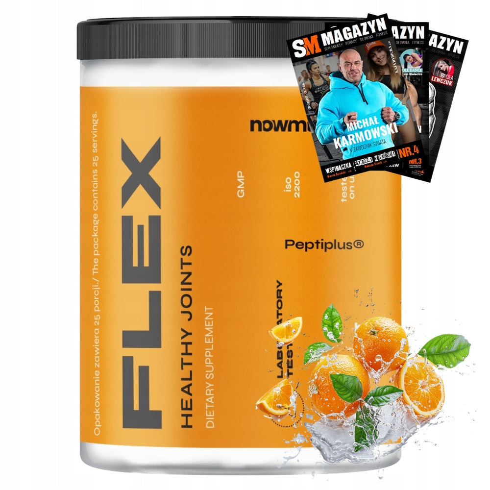 nowmax FLEX 400g DRINKING COLLAGEN HYDROLYZATE MSM GLUCOSAMINE COLLAGEN