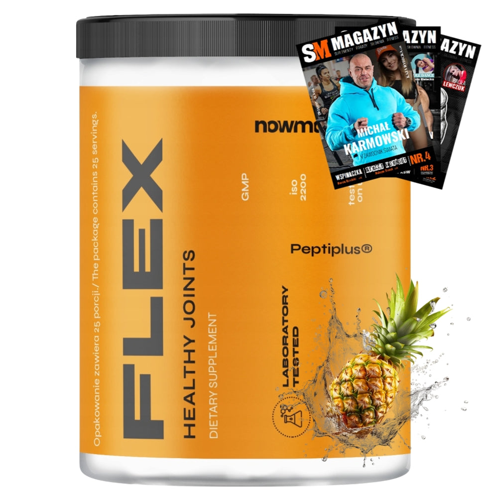 nowmax FLEX 400g DRINKING COLLAGEN HYDROLYZATE MSM GLUCOSAMINE COLLAGEN