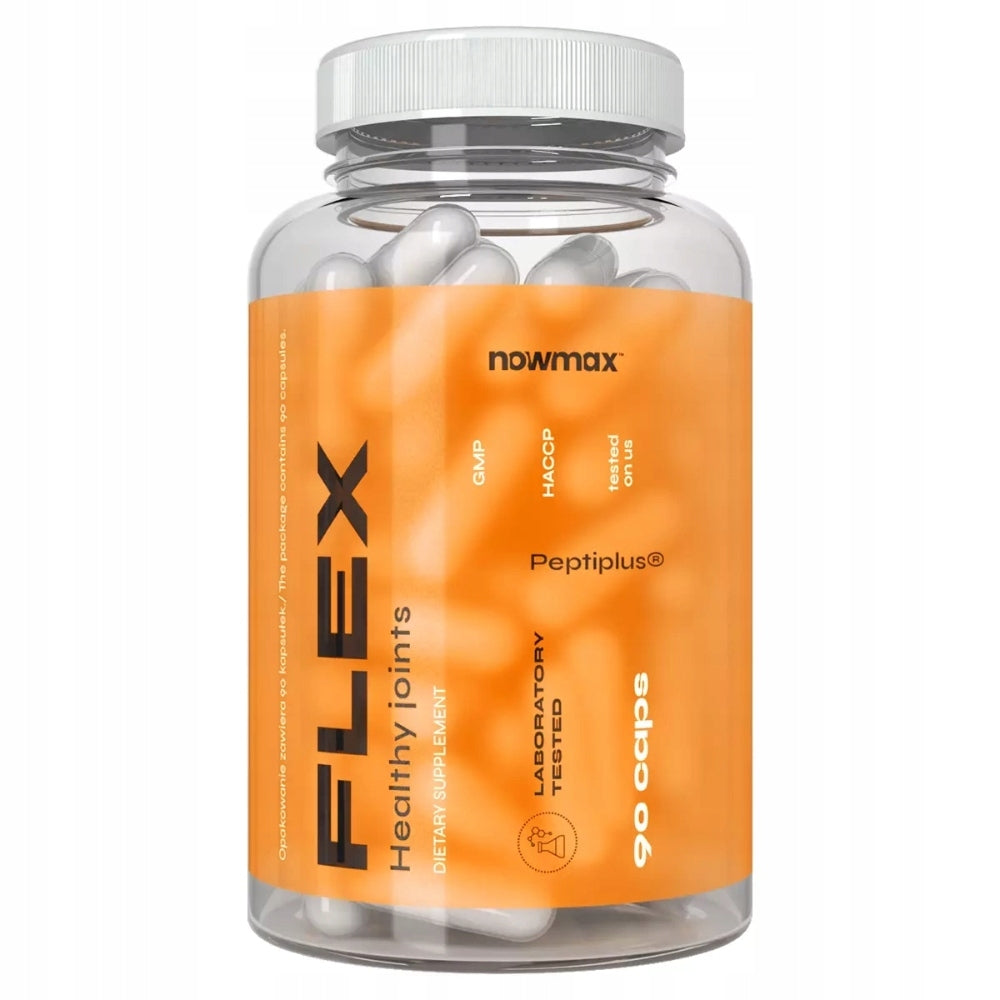 nowmax FLEX FOR HEALTHY JOINTS COLLAGEN 90 caps VITAMIN C B3 MSM HAIR SKIN