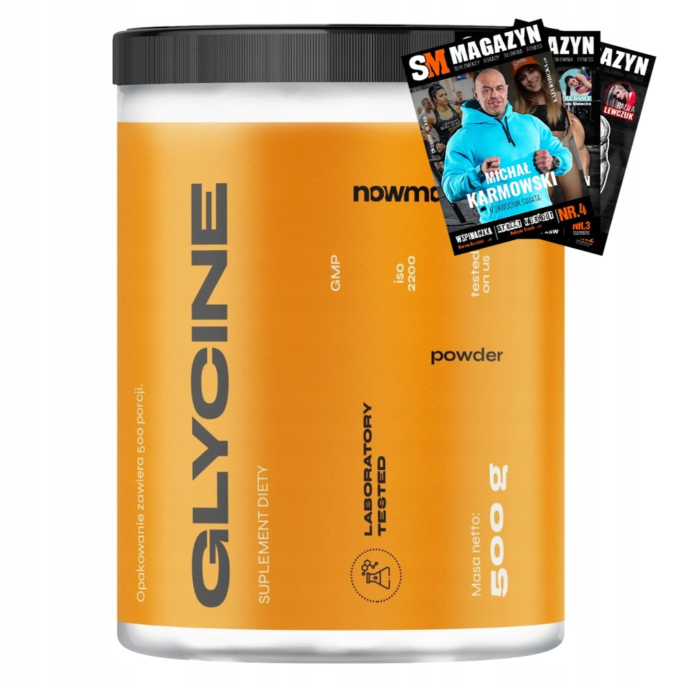 nowmax GLYCINE 500 g GLYCINE JOINT AND BONE REGENERATION 100% GLYCINE