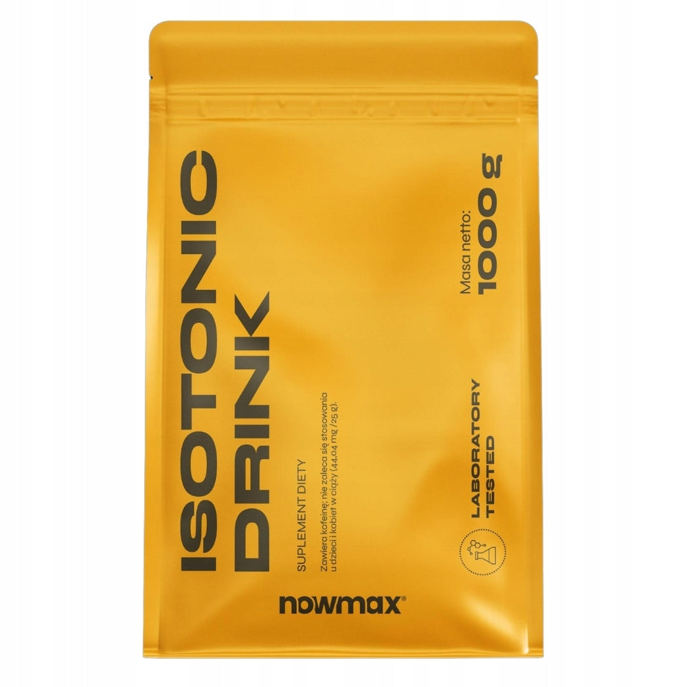nowmax ISOTONIC DRINK 1000 g FOR ENERGY STIMULATION ISOTONIC REGENERATION Manufacturer code izotoniczny domowy izotonik nawadniający