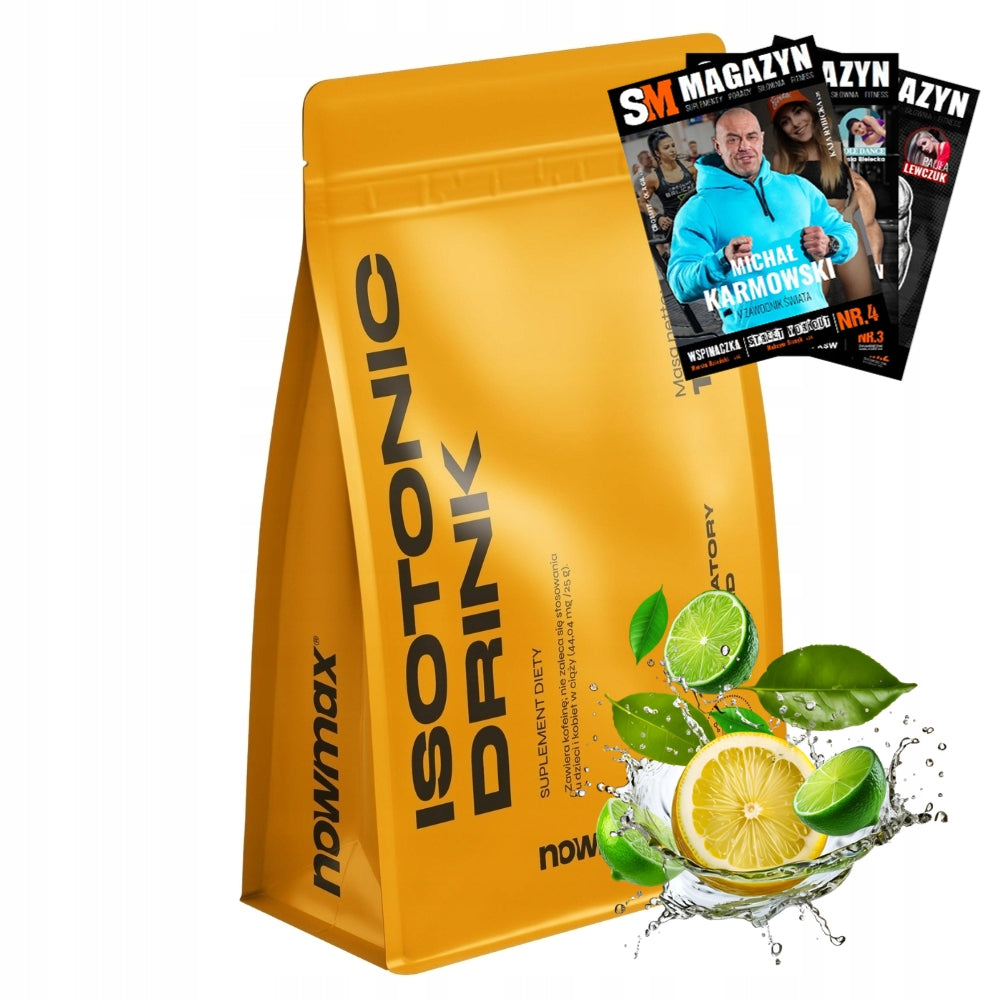 nowmax ISOTONIC DRINK 1000 g FOR ENERGY STIMULATION ISOTONIC REGENERATION